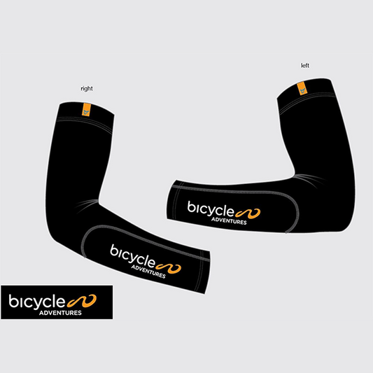 Custom Bicycle Adventures Cuore Thermal Arm Warmers (Unisex)